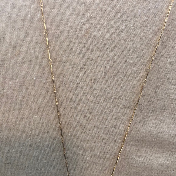 Stella & Dot Stone Rebel Pendant Gold - Picture 5 of 6